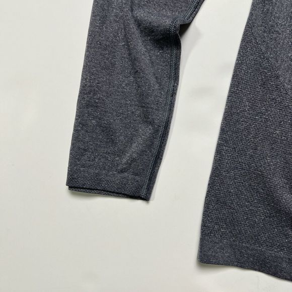 Lululemon Athletica Metal Vent Tech Crew Neck Long Sleeve Shirt Dark Gray XL - Picture 5 of 16